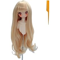 Amazon.co.jp: 人形 ウイッグ かつら ドール用 1/3 1/6 Bjd SD ドール