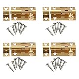 B Blesiya ドア　スライドキャッチ　ロックボルトラッチ　バレルゲート　4個　