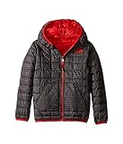 (ザノースフェイス) THE NORTH FACE キッズコート・ジャケット・アウター Reversible Thermoball Hoodie (Toddler) TNF Black Croc Pr