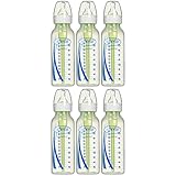 Dr. Brown's Bottles 6 Count (8 Oz), Option Bottles Can Be Used with or Without the Vent by Dr. Brown