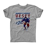 500レベルのジミー・Veseyユース&キッズTシャツ – 新しいYork HockeyファンギアNHLの公式ライセンス選手Association – Jimmy Vesey再生B