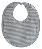 Kissy Kissy Baby Essentials Striped Bib-Gray-One Size by Kissy Kissy