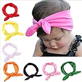 naisidierベビーガールズヘッドバンド新生児幼児Headwear、かわいいヘッドラップwithヘアリボン US サイズ: S