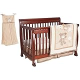 Babies R Us B Is for Bear 4ピースベビーベッド寝具セット – タン