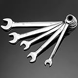 18ミリメートルクロームバナジウムスパナでキーラチェットレンチアジャスタブルトルクレンチオープンエンドレンチ木工大工パワーハンドツール-18mm