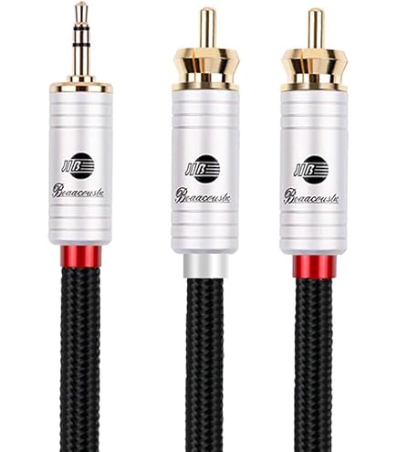 Amazon.co.jp: BOAACOUSTICドイツ AUX オーディオケーブル 標準3.5mm