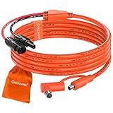 [UL認定] VOLTKARE 2.5m ソーラーコネクタからDC7909 + 8020充電ケーブル - 12AWG + 14AWGソーラーパネル延長ケーブルは、Jackery、GRECELL、Goal Zero Yeti、Ankerポータブル電源ステーションと互換性があります。