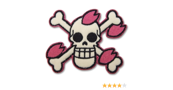 Amazon ワンピース ヒルルク海賊旗 ワッペン ワッペン アップリケ 通販