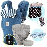 エルゴベビー 抱っこ紐（ベルト付） オリジナル/ビーチハウス・インサート3III 【正規代理店2年間保証-SG認定付】 よだれパッド+収納ポーチ付