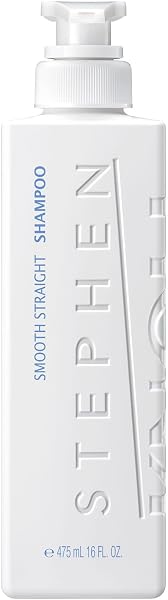 STEPHEN KNOLL Smooth Straight Shampoo, 16.5 fl oz (475 ml), Moisture Repair, Comb Waves, Spread Hair, Non-Silicone - 1