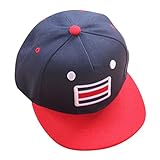 botrongベビー帽子幼児少年少女ストライプPeakedキャップドットSun Baseballキャップ カラー: ブラック