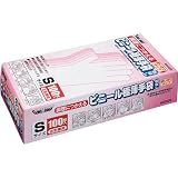 川西工業 調理用ビニール使いきり手袋 粉無S 100枚×10