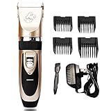 【chorbmark】ペット用 バリカン プロ仕様 （犬 猫 トリマータイプ）充電式 コードレ...