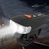 Zehui LEDバイクフロントライトセンサーライト、USB充電式サイクリングヘッドライト、5モード明るい自転車安全警告ライトfor Night Runningハイキング