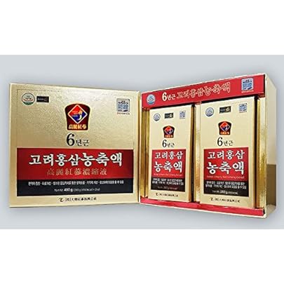 Amazon | 高麗人参 大韓紅参振興公社 6年根高麗紅参濃縮液 エキス 240g