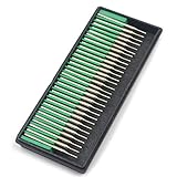 AngelaKerry　30本セット　円筒形　 ダイヤモンド ビット柄径 3mm グラインダーヘッド直径 1mm 超硬ドリル　ドリルビット　 研磨 工具　[並行輸入品]