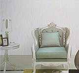 Ayzr 純粋な着色された不織布の壁紙の寝室の壁紙、青