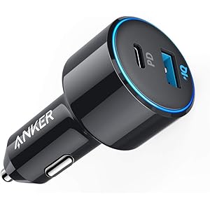 Anker PowerDrive Speed+ Duo(Power Delivery&PowerIQ対応 2ポートカーチ…