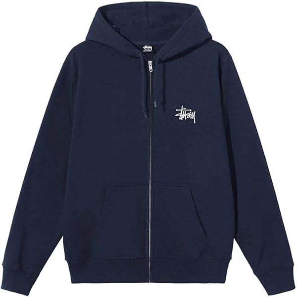 Amazon.co.jp: [ステューシー] ジップアップ スウェットパーカー