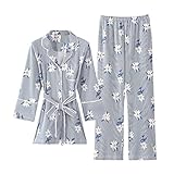 ALUP- 秋と冬 - パジャマホームサービス長袖のかわいい漫画の家庭用服 ( 色 : As shown , サイズ さいず : S s )