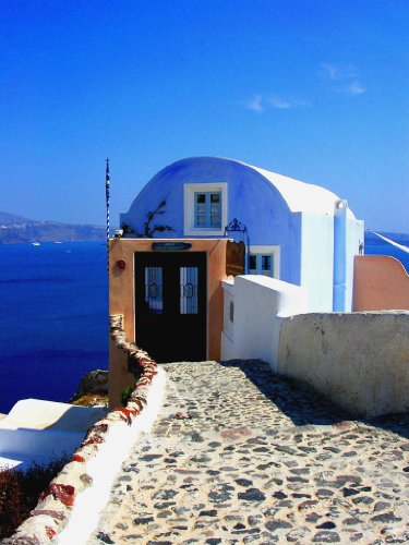 ギリシャ写真集　（サントリーニ島） (English Edition)