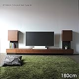 【商品名】 RYT テレビ台3点セット 180cm テレビボード ローボード  突板【サイズ】総幅 260 奥行 44.5　高さ 23.5/99.5 cm 【生産国】 国産 日本製 福岡県 【主素材】 無垢材 天然木シート ウォールナット　