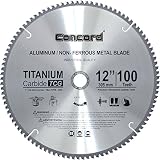 Concord Blades ACB1200T100HP 12-Inch 100 Teeth TCT Non-Ferrous Metal Saw Blade [並行輸入品]