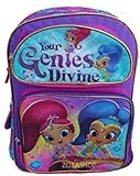 Nickelodeon Shimmer And Shine Your Genies Divine 16" Large Backpack-36639 [並行輸入品]