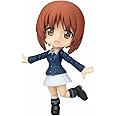 コトブキヤ キューポッシュ ガールズ&パンツァー 西住みほ ノンスケール PVC製 塗装済み可動フィギュア