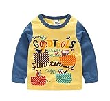 子供服 春秋 長袖 Tシャツ トレーナー 丸い襟 キッズ 男の子 女の子 ベビー 綿 おしゃれ カジュアル ファッション 可愛い