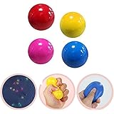 Amazon Co Jp ボールは天井または壁に貼り付けることができます ストレス緩和ボール スティッキーボール ドッジボールゲームジャグリングボール 子供の親のためのゲームキャッチボール 1個 3個 5個 スポーツ アウトドア