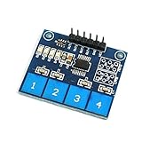 Myoffice TTP224 4チャンネルデジタル静電容量スイッチタッチセンサモジュール