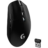 Logitech G305 LIGHTSPEED Wireless Gaming Mouse, HERO Sensor, 12,000 DPI, Lightweight, 6 Programmable Buttons, 250h Battery, O