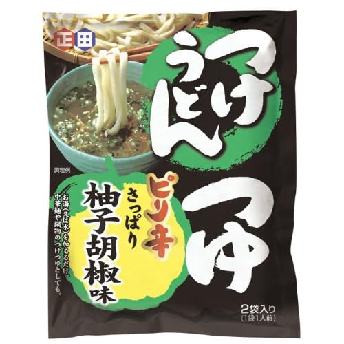正田 つけうどんつゆ ピリ辛さっぱり柚子胡椒味