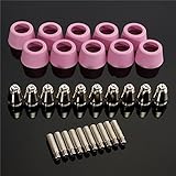 ランフィー 30pcs SG-55 AG-60 プラズマカッタートーチ消耗品ノズル 40/50/60a カット LGK-50/60