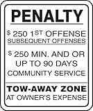 Accuform Signs FRA162RA Engineer-Grade Reflective Aluminum Handicapped Parking Sign (New Jersey) Leg