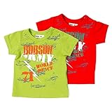 Bobson(ボブソン) 半袖Tシャツ (80～130cm) キムラタンの子供服 (77190x77690-162) レッド 90