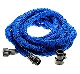 SoLed Garden Hose, 2016 Series 75ft Expandable Garden Hose, Strongest Expanding Hose w/ Double Latex