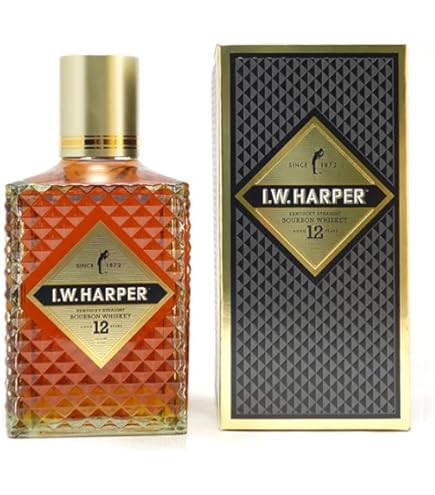 Amazon.co.jp: I.W.HARPER IWハーパー ゴールドメダル40% 700ml×12本