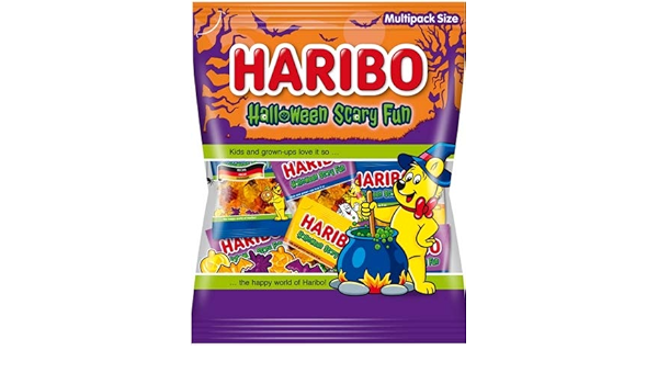Amazon Haribo ハリボー ハロウィン スケアリーファン 個包装タイプ 250g 年発売 ハリボー ガム あめ ミント 通販