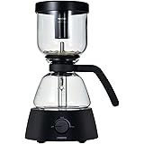 HARIO(ハリオ) Electric Coffee Syphon 3杯用 実用容量360mL ブラック 電気式 サイフォン コンパクト HARIO Glass ECA-3-B