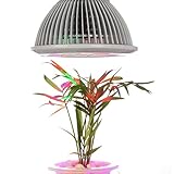 楽SHOPPING 12W 観賞用植物育成LEDライト E26 小型スポットライト 水耕栽培 室内栽培 一般照明 植物育成用630nm:660nm:460nmLED使用 青/赤LED E26口金 LE