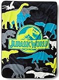 Jurassic World Plush Throw [並行輸入品]