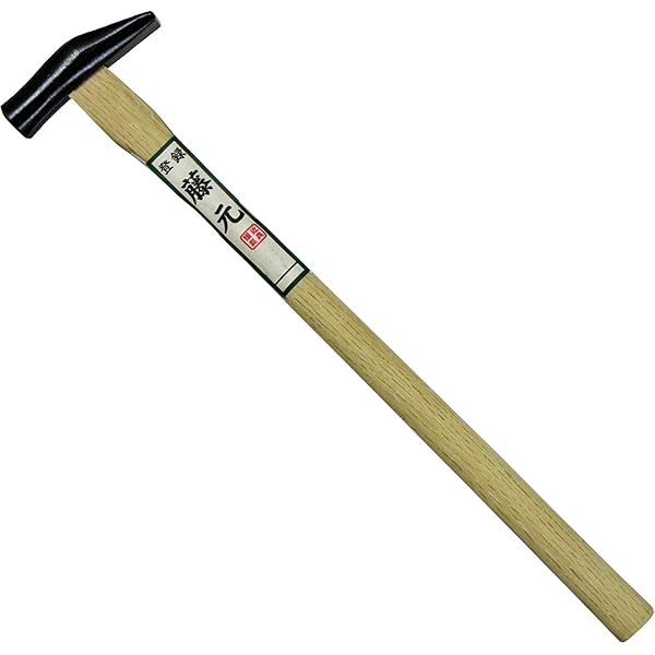 Amazon | 藤元 本職用 唐紙槌 15mm 樫材使用 尺柄 | 木槌・掛矢