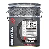 TAKUMIモーターオイル(AKTJAPAN) 75W-140 20L 4輪 FF車 LSD対応 化学合成油 レーシングギア