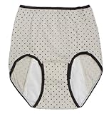 アメジストマタニティ 産褥ショーツ 二方開き M~Lサイズ 水玉ベージュ