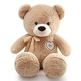 AMIRA TOYS くま ぬいぐるみ 特大 ぬいぐるみ 大きい クマのぬいぐるみ クマ ぬいぐるみ くまのぬいぐるみ テディベア teddy bear (ライトブラウン, 170cm)