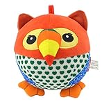 ソフトStuffed Animals BabyハンドヘルドRattleおもちゃCute Plush Monkey Elephant Parrotフクロウ人形教育ギフト