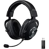 Logicool G(ロジクール G) PRO X ゲーミングヘッドセット G-PHS-004WL PS5 PS4 PC LIGHTSPEED ワイヤレス Dolby 7.1ch usb BLUE VO!CE搭載 6mm マイク付き 20時間バッテリ