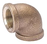 B & K Industries 450 – 004 NL 3 / 4 "レッド真鍮エルボパイプ